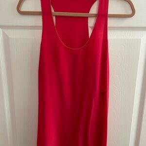 Roberto Cavalli Bold Red Tank Top